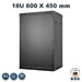 Armario Rack 18U 600x450 mm | Mural Phasak Pro PHO 2118